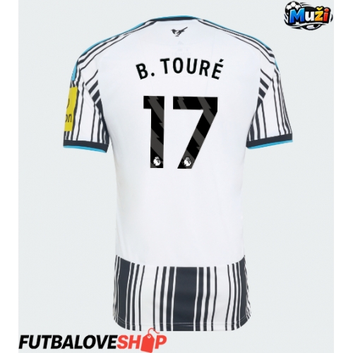 Dres Newcastle United Bazoumana Toure #17 Domáci 2026-27 Krátky Rukáv